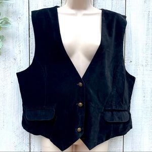Vintage Velvet Vest